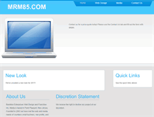 Tablet Screenshot of mrm85.com
